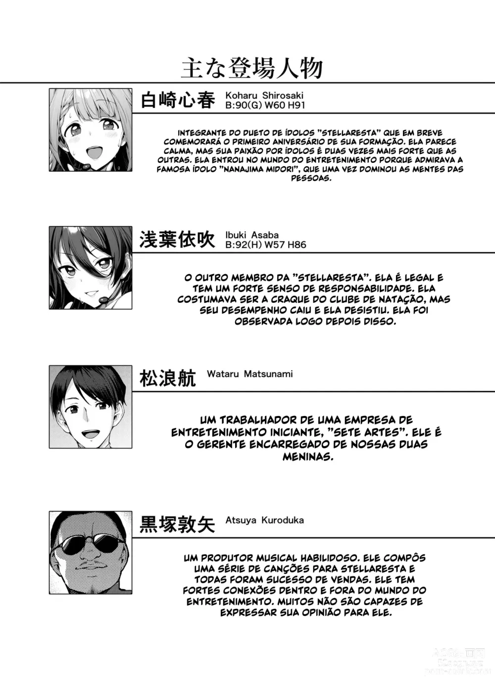Page 3 of doujinshi Kegareboshi Aka ~Yume to Joyoku ni Yureru Idol, Shirosaki Koharu~