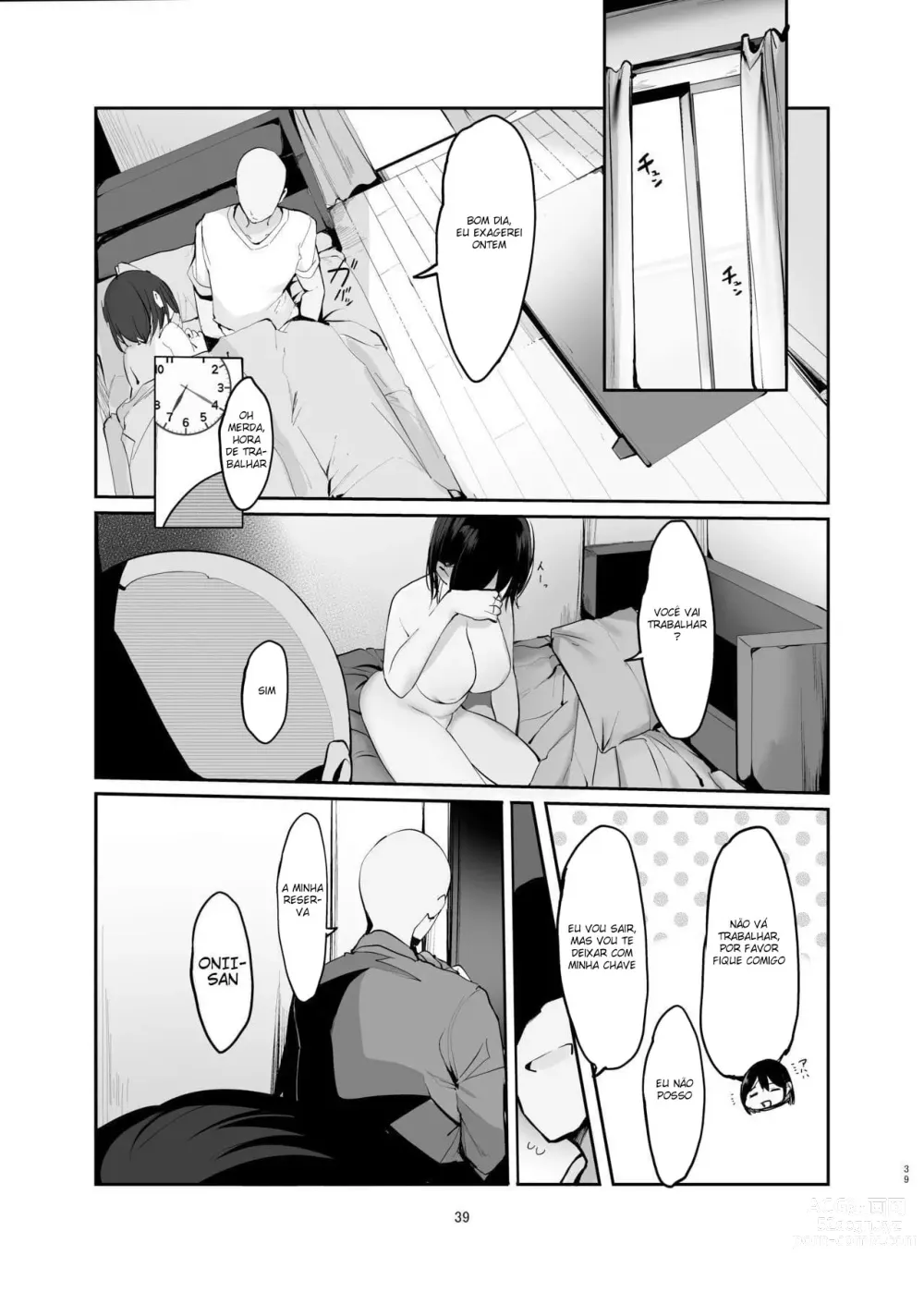 Page 40 of doujinshi Kyou, Tomete Kuremasen ka? - Can you stay overtoday?
