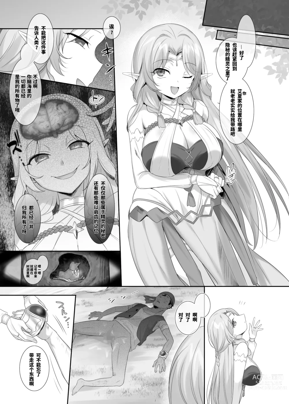 Page 19 of doujinshi Nikutai Dorobou no Udewa / Aisha Hen, Emily Hen