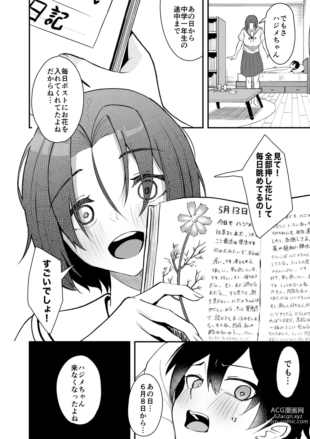 Page 21 of doujinshi Hisabisa ni Atta Osananajimi ga Omoi mo Karada mo Ookiku Natteita Ken