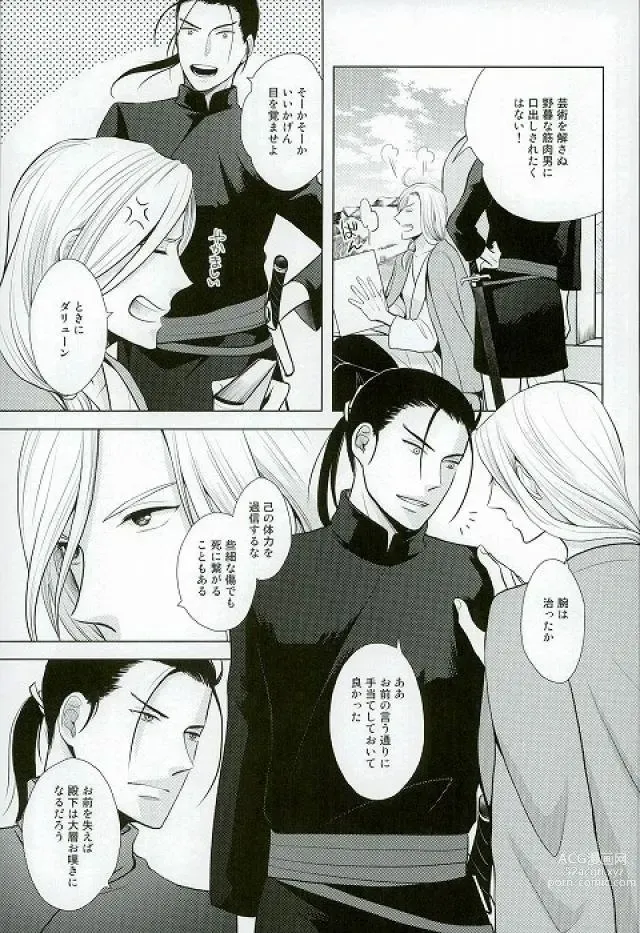 Page 10 of doujinshi yoru ni himitsu