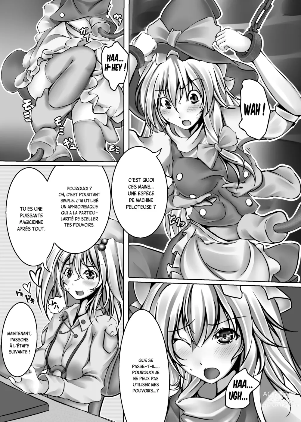 Page 6 of doujinshi Kirisame Marisa Kyousei Zecchou Souchi