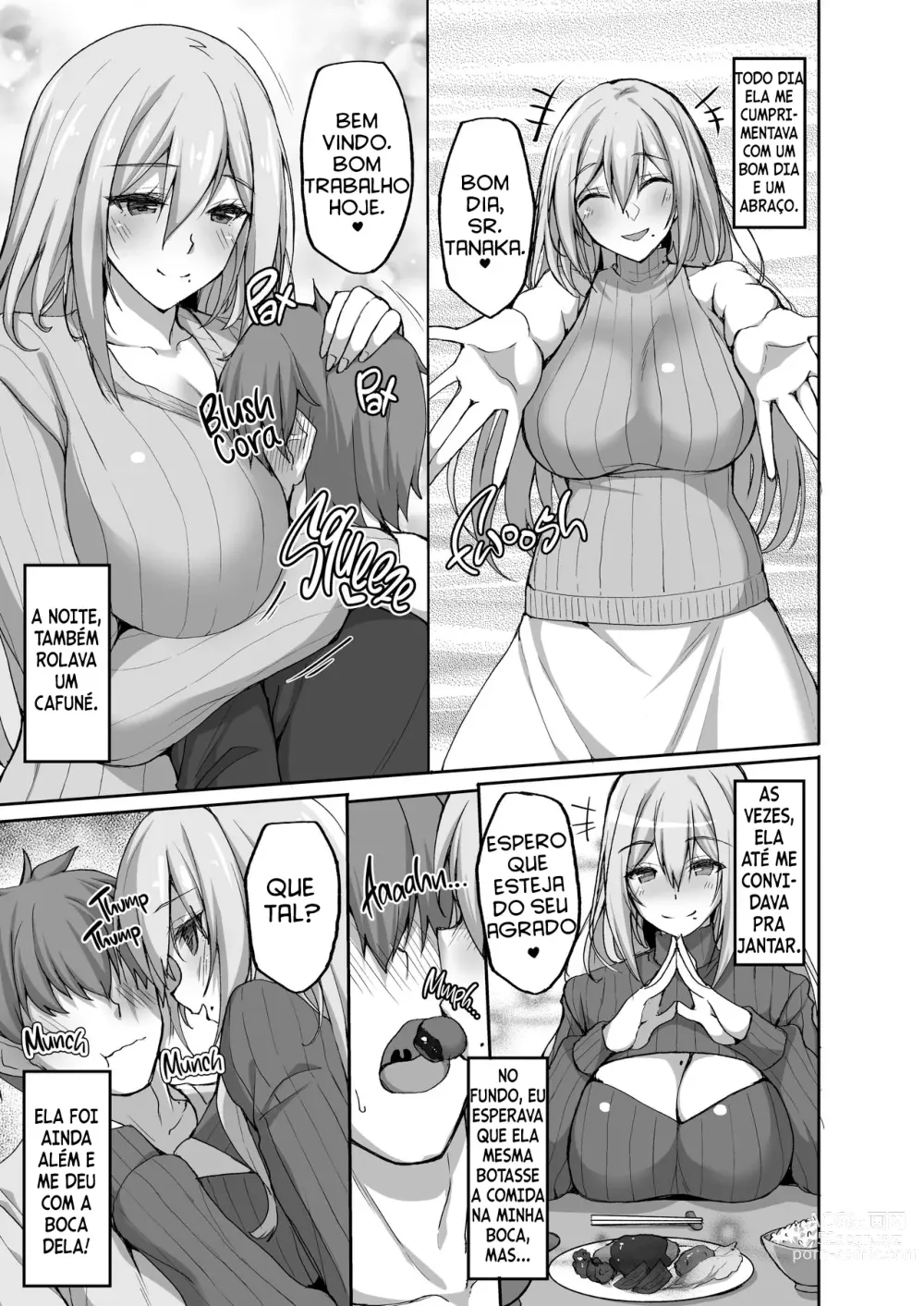 Page 4 of doujinshi Ecchi na Onee-san wa, Suki desu ka? ~Seiteki ni Amaesasete Kureru Tonari no Onee-san to no Nichijou Seikatsu Hen~ (decensored)