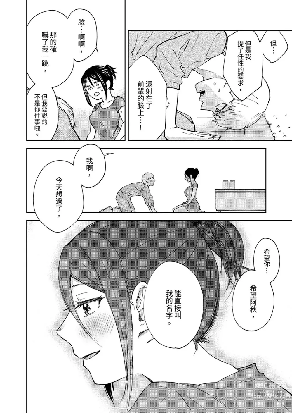 Page 105 of manga 今天也被上司逼近 Ch.1-6