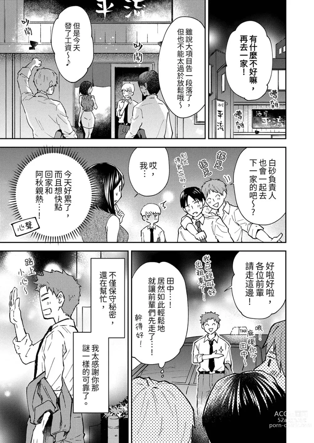 Page 148 of manga 今天也被上司逼近 Ch.1-6