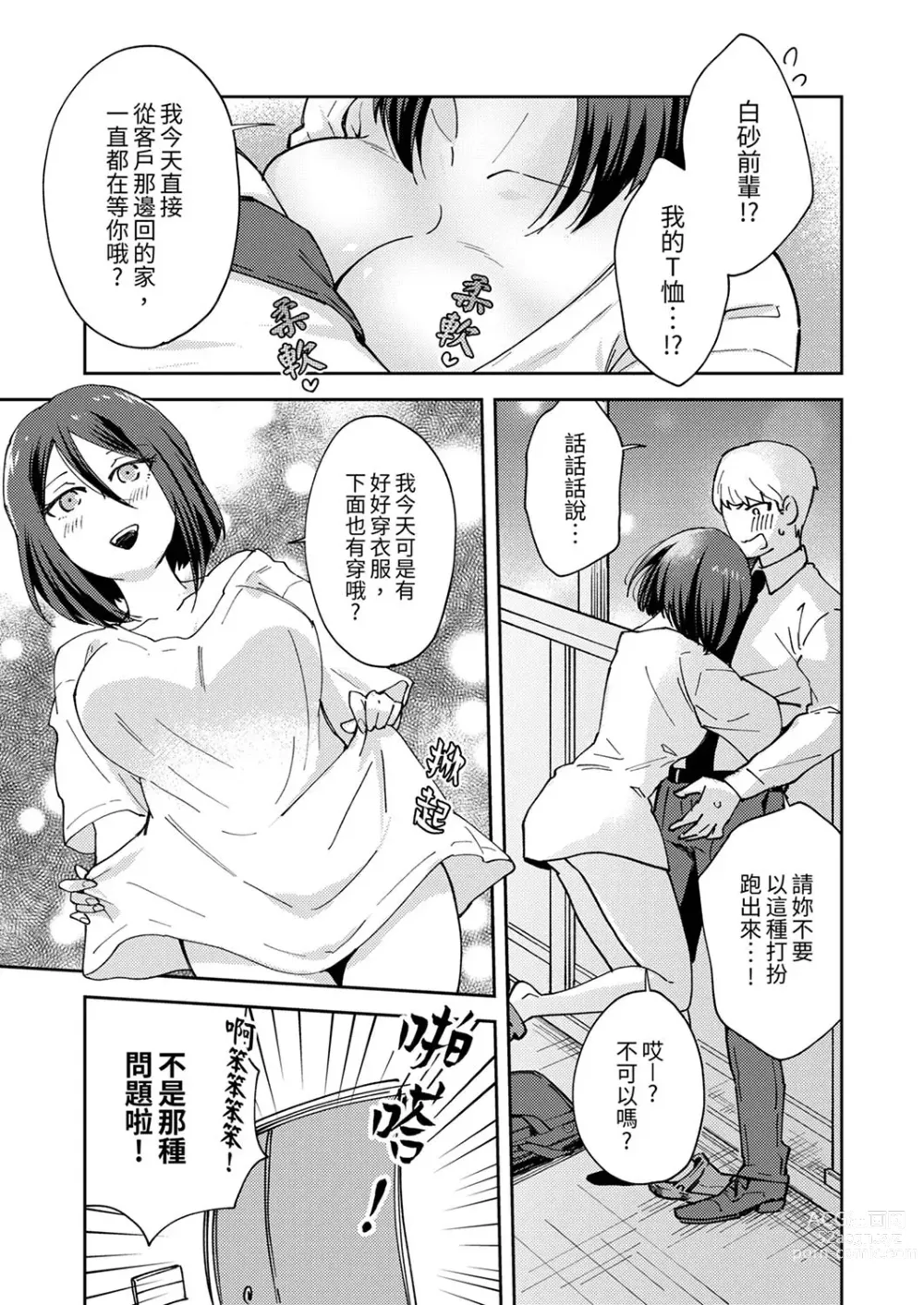 Page 9 of manga 今天也被上司逼近 Ch.1-6