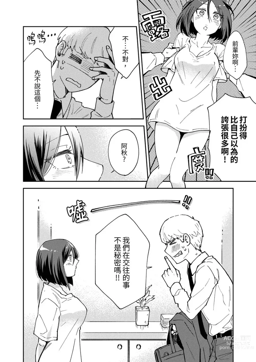 Page 10 of manga 今天也被上司逼近 Ch.1-6