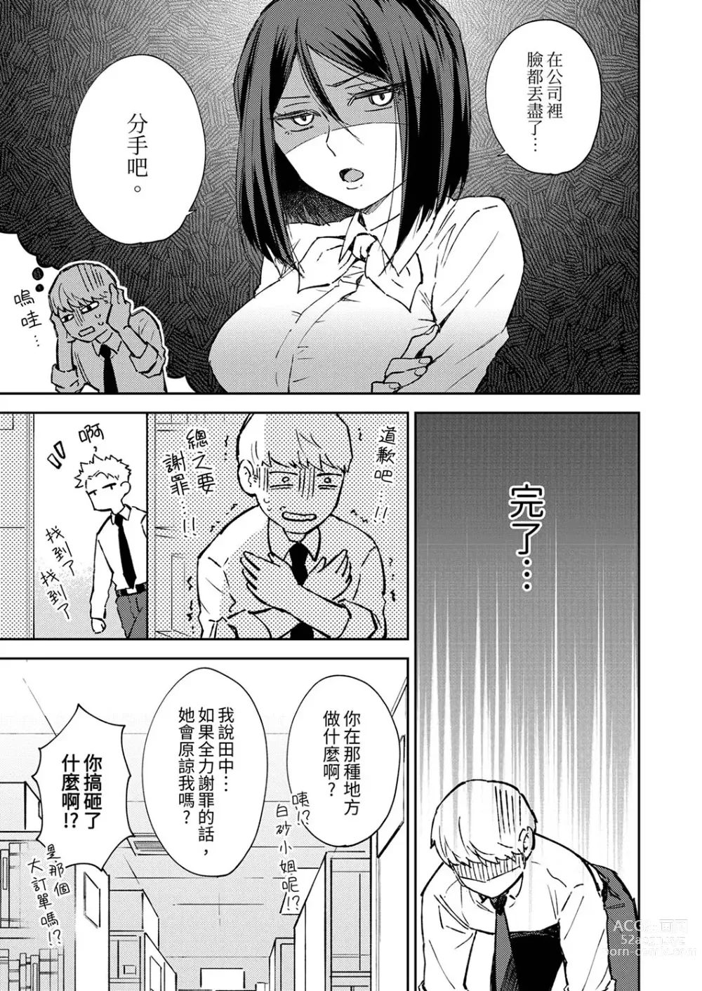 Page 96 of manga 今天也被上司逼近 Ch.1-6