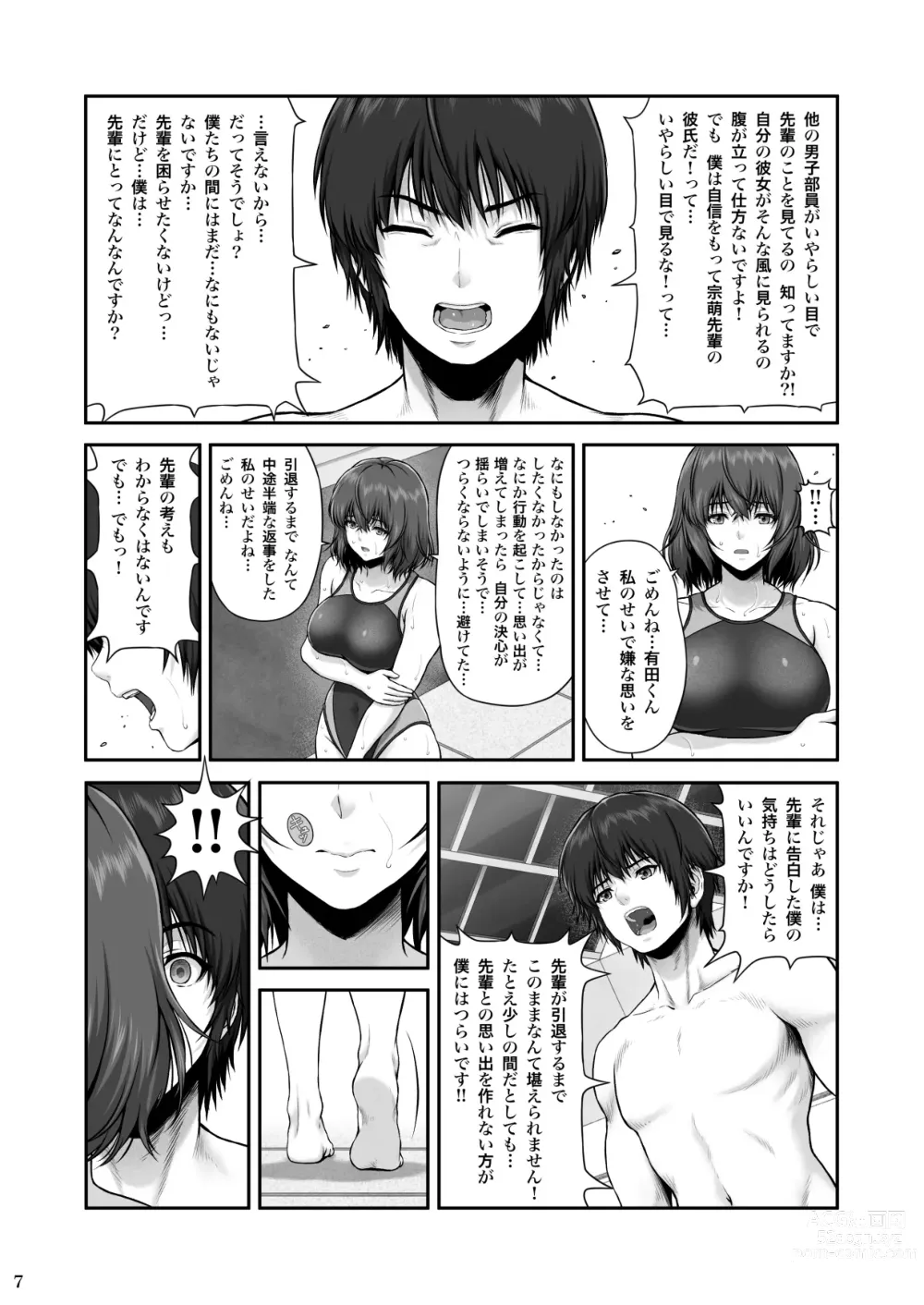 Page 8 of doujinshi CRAZY SWIMMER First Stage