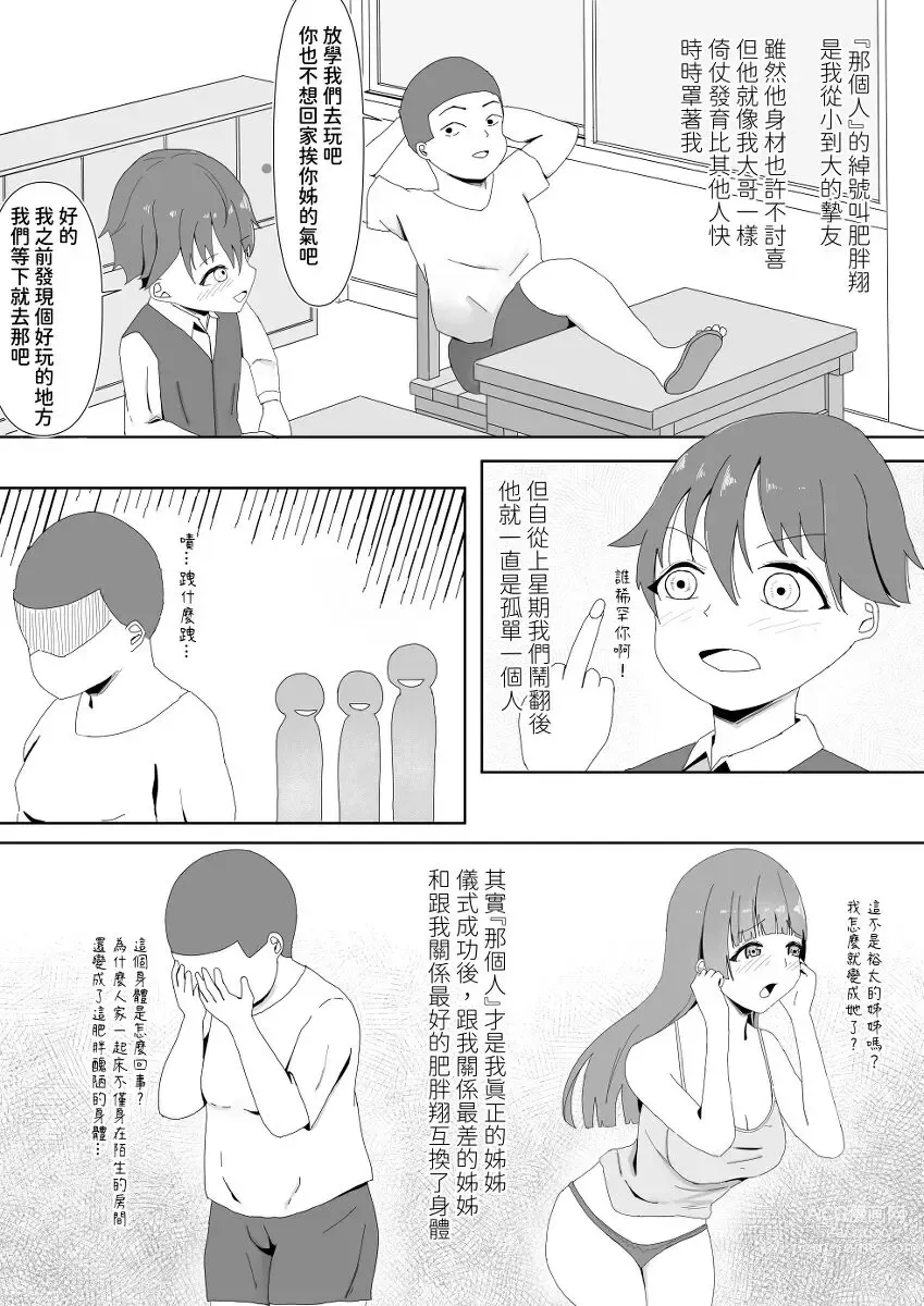 Page 4 of manga 亲密的姐弟