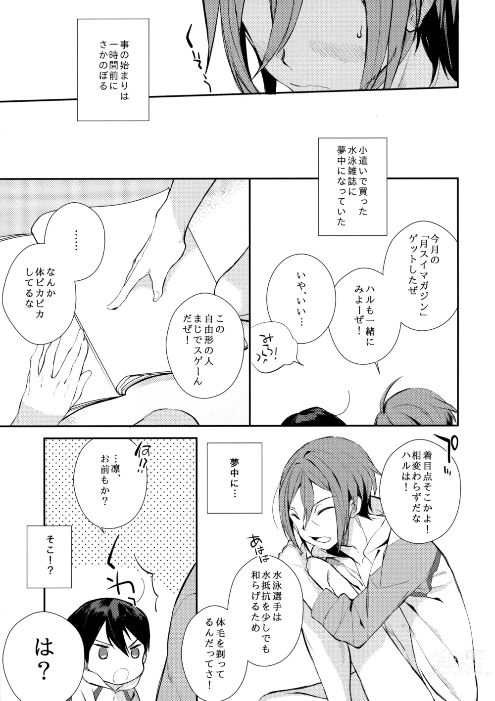 Page 6 of doujinshi Honto Muri!