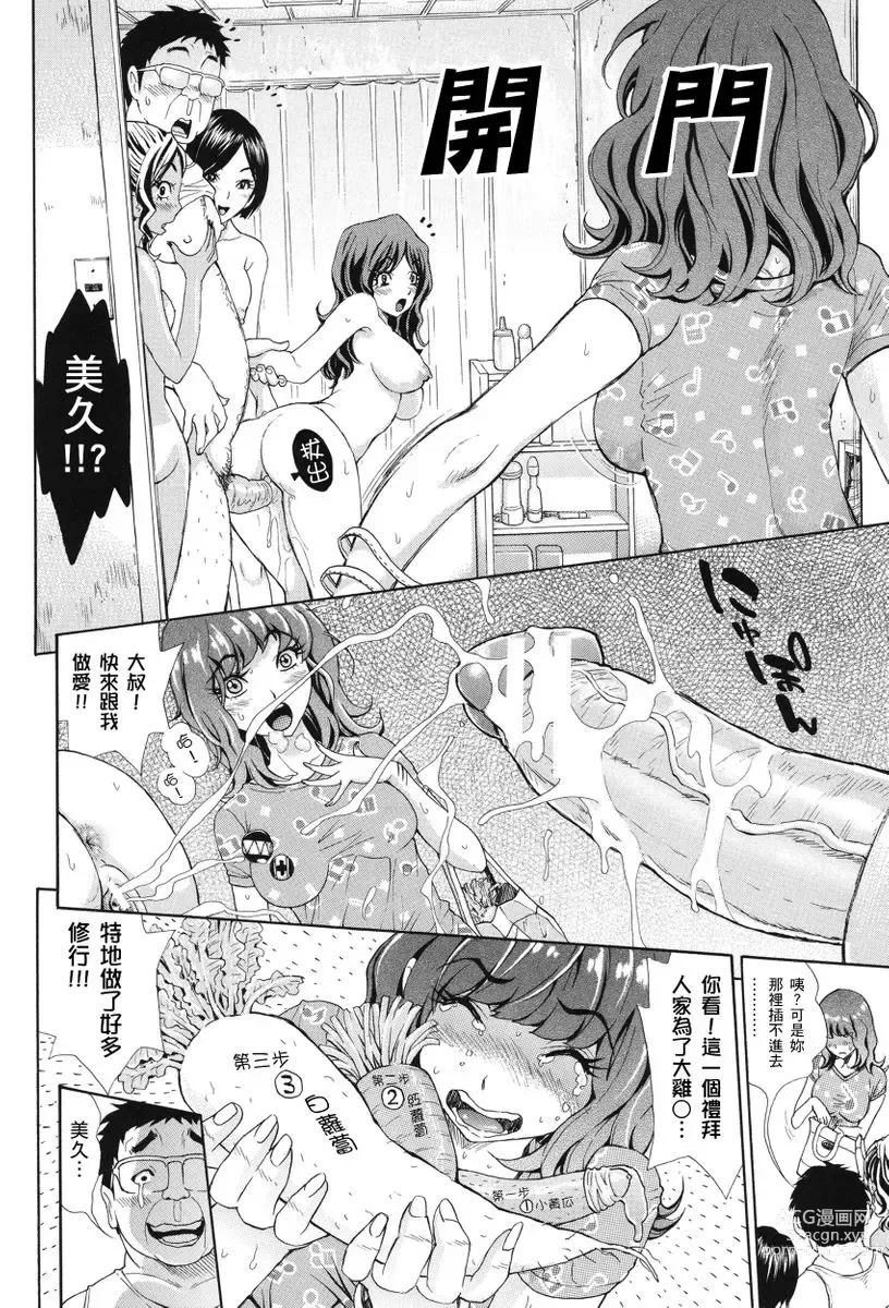 Page 122 of manga 那些美味的女高中生們