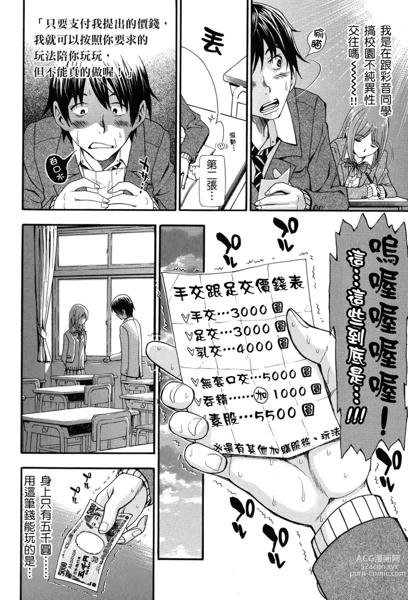 Page 10 of manga 那些美味的女高中生們
