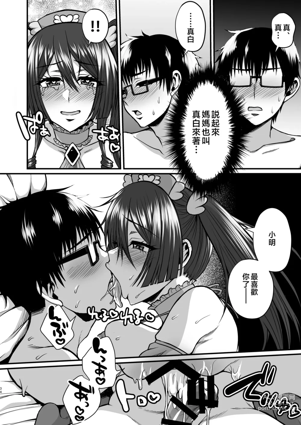 Page 33 of doujinshi InCha Otaku Cameko no Mama wa Dosukebe Senzoku Doinran Cosplayer