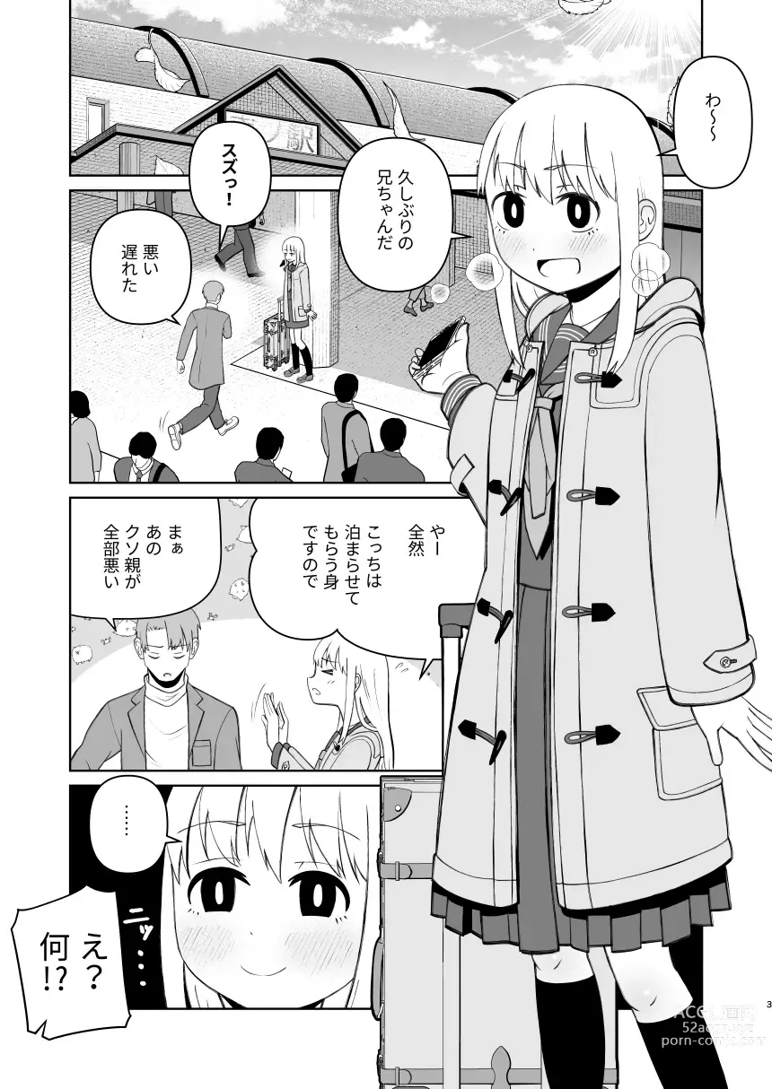 Page 3 of doujinshi Juken de Joukyou Shita Imouto to