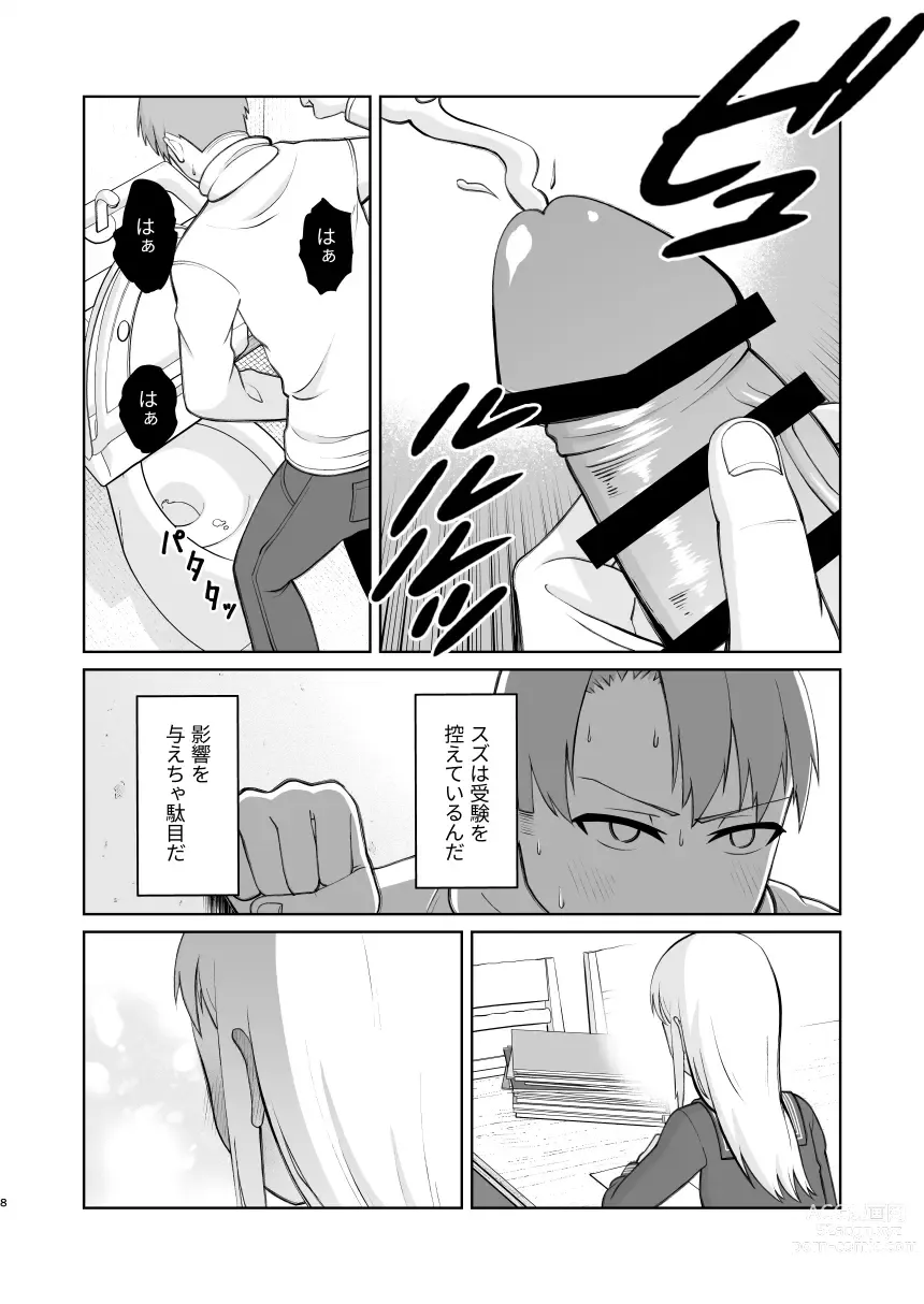 Page 8 of doujinshi Juken de Joukyou Shita Imouto to