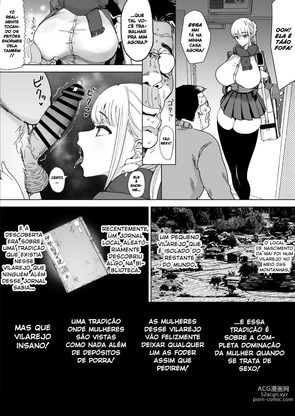 Page 8 of doujinshi The Story of a Small and Remote Village with a Dirty Tradition 3