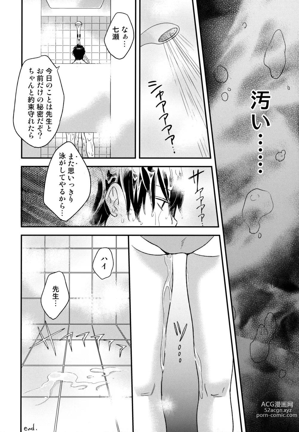 Page 15 of doujinshi Iwatobi SC Seichou Log