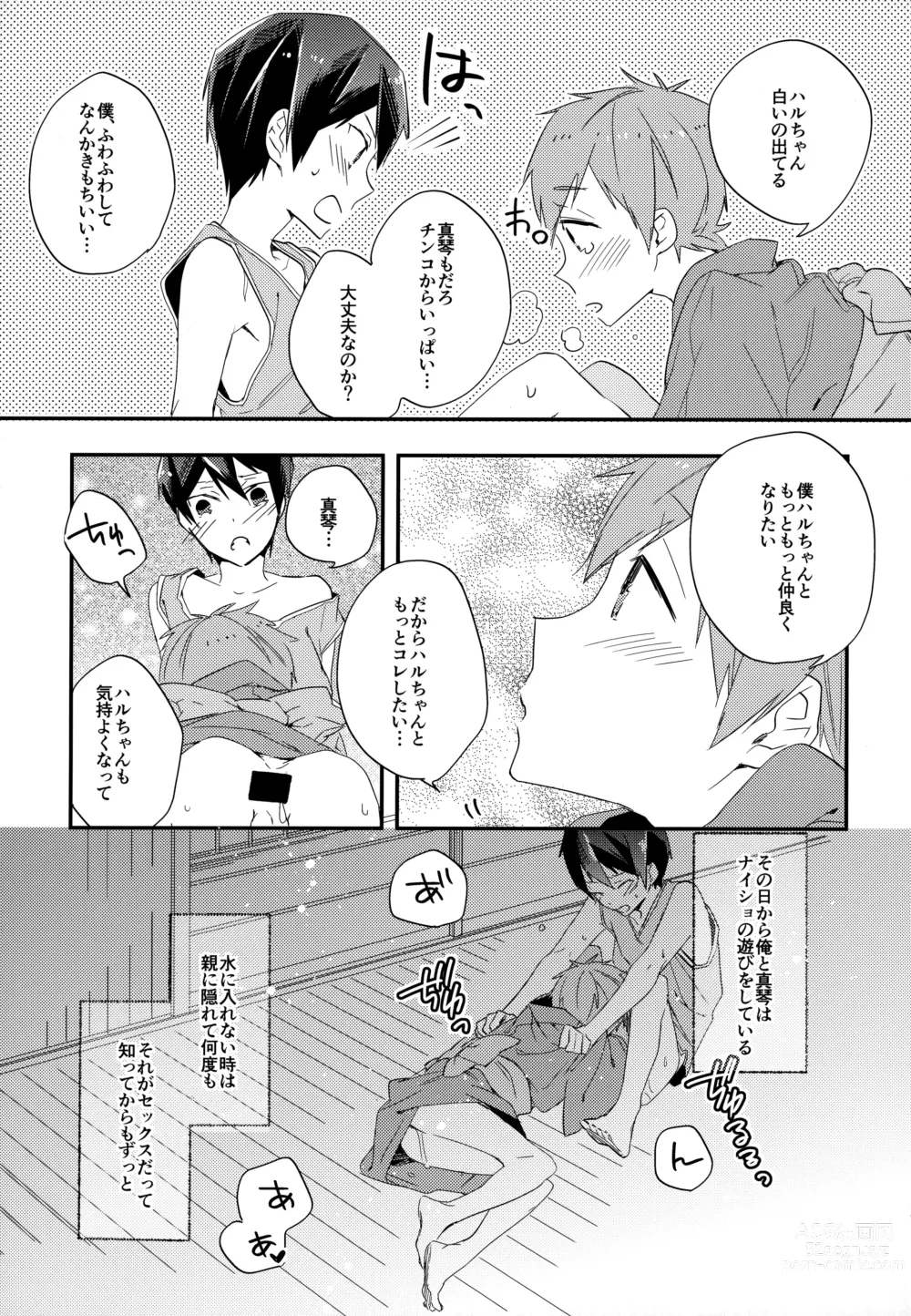 Page 26 of doujinshi Iwatobi SC Seichou Log