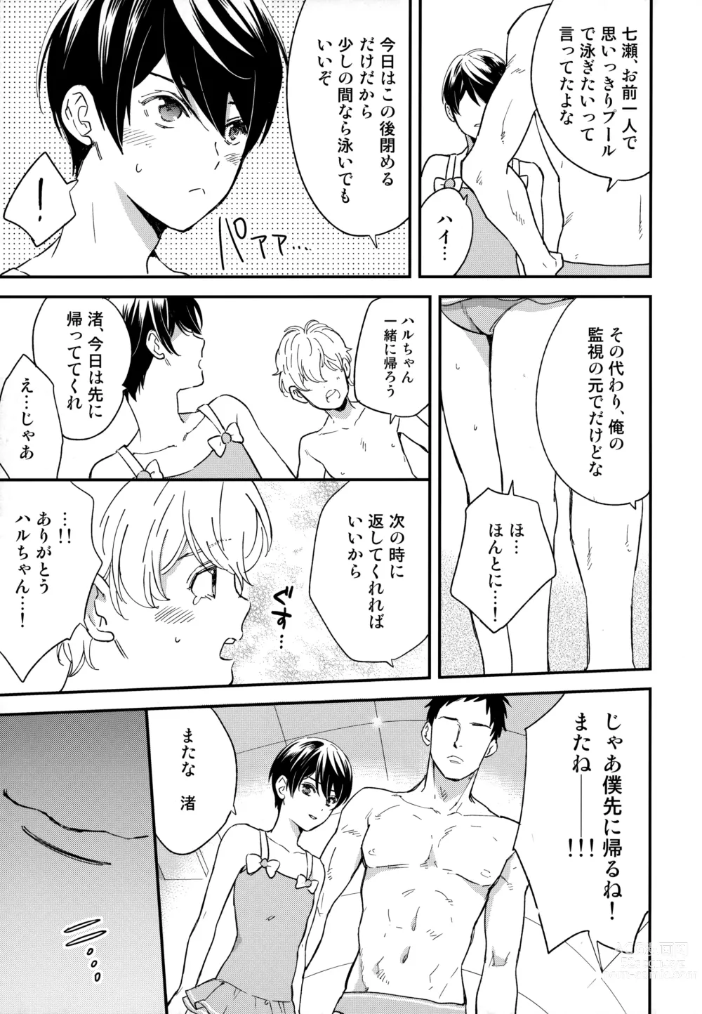 Page 6 of doujinshi Iwatobi SC Seichou Log