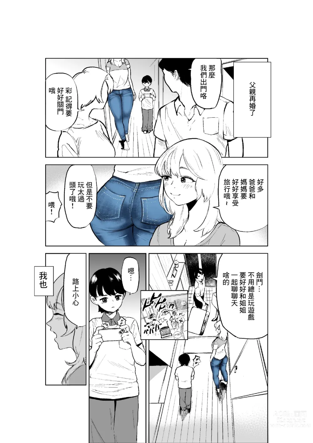 Page 2 of doujinshi Onee-chan to Kyori o Chijimeru Hanashi