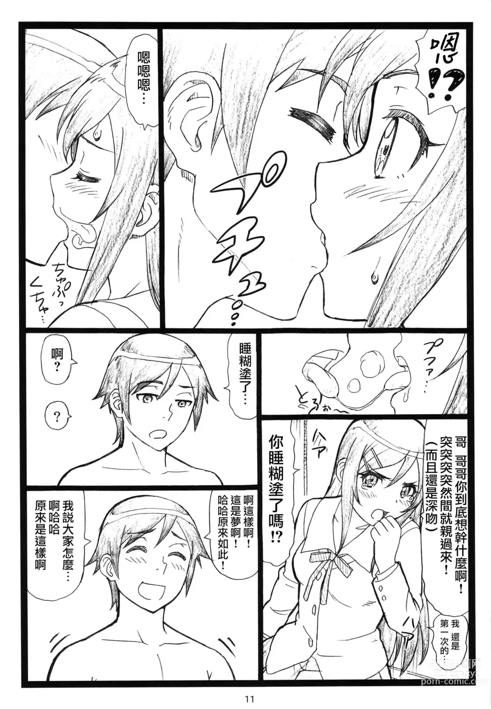 Page 10 of doujinshi Maji Tenshi Sugiru Ayase-tan ga Ore no Heya de H na Koto o Suru Hazu ga Nai!!