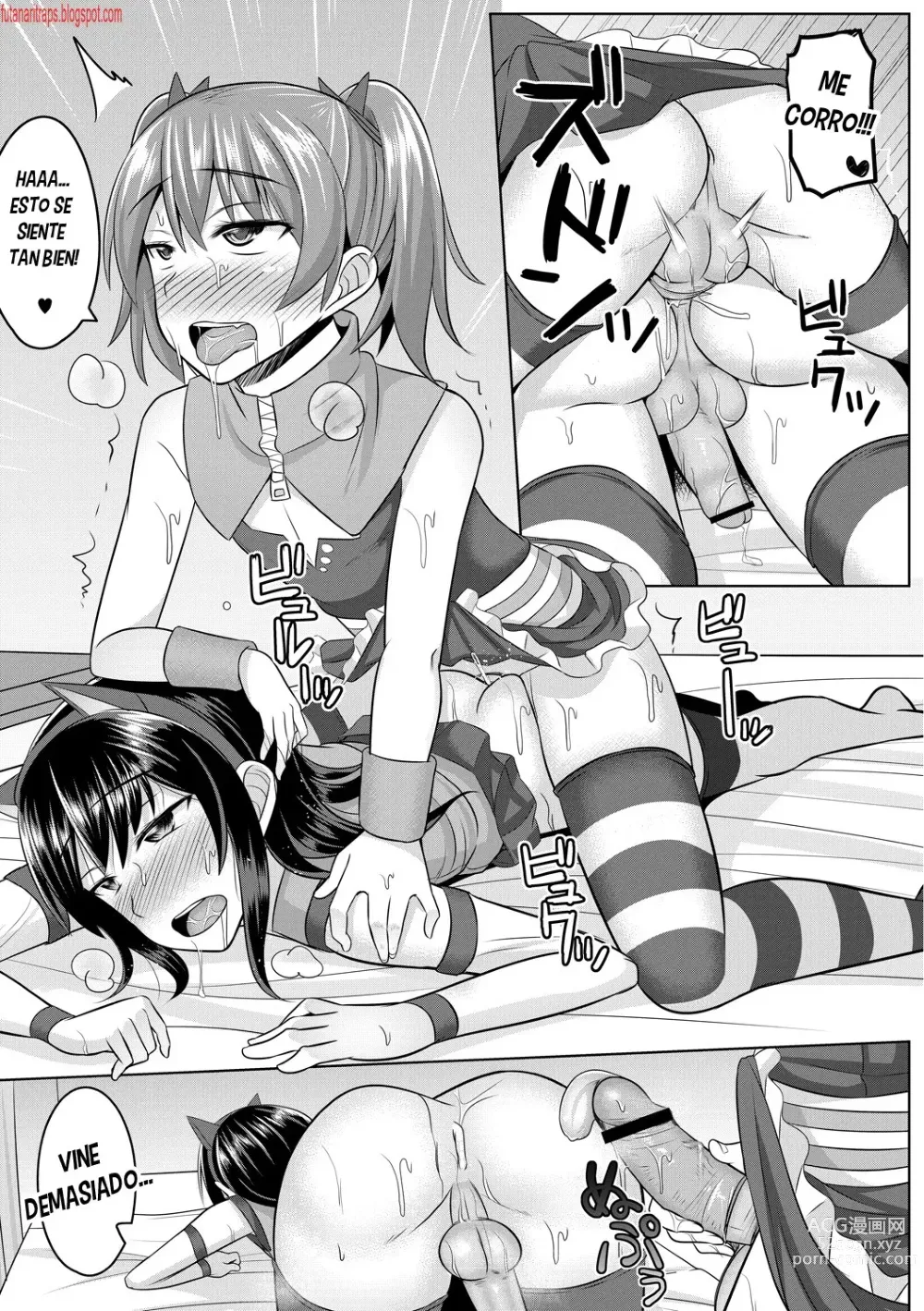 Page 17 of manga Cosplay Otokonoko-tachi ~ Ushiro no Ana ni Iretai Kankei Ch. 1 Mio-chan no Josou Cos H Haishin Beya