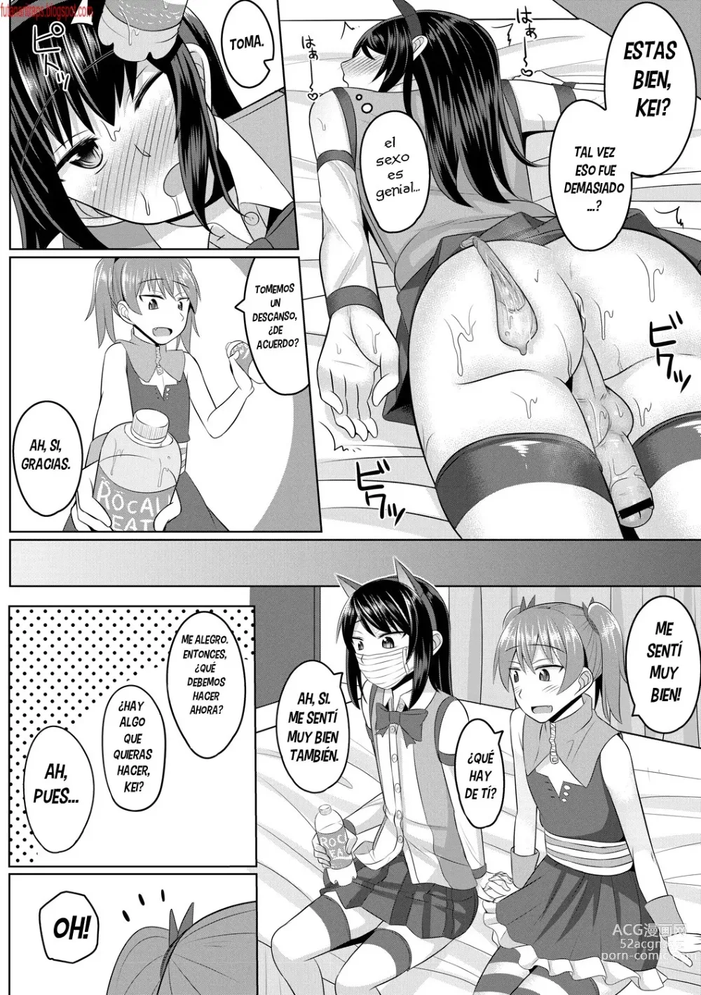 Page 18 of manga Cosplay Otokonoko-tachi ~ Ushiro no Ana ni Iretai Kankei Ch. 1 Mio-chan no Josou Cos H Haishin Beya