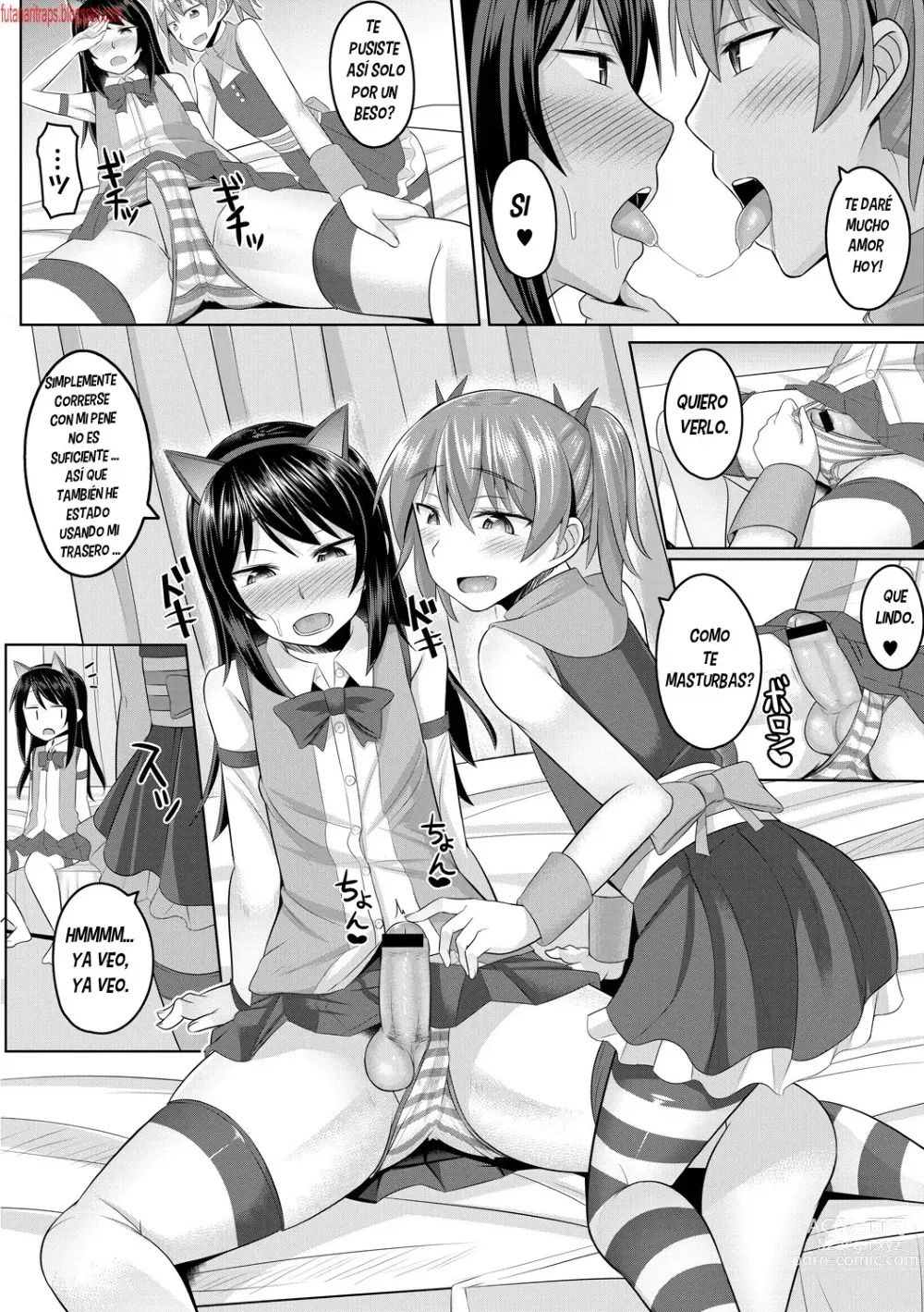 Page 6 of manga Cosplay Otokonoko-tachi ~ Ushiro no Ana ni Iretai Kankei Ch. 1 Mio-chan no Josou Cos H Haishin Beya