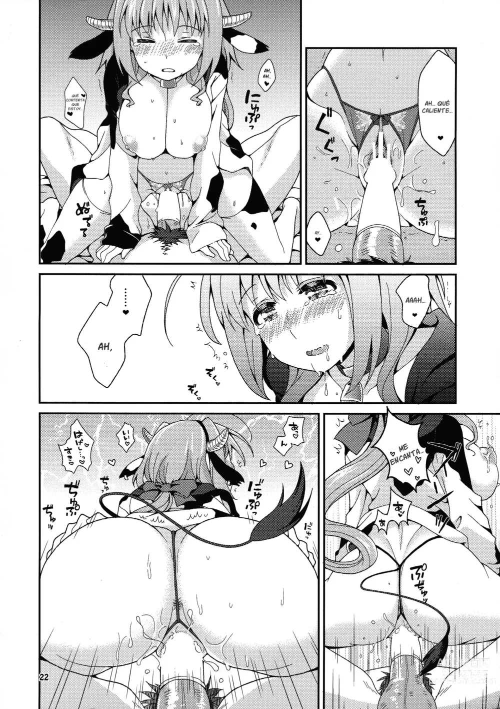 Page 21 of doujinshi Milk wa Ikaga?