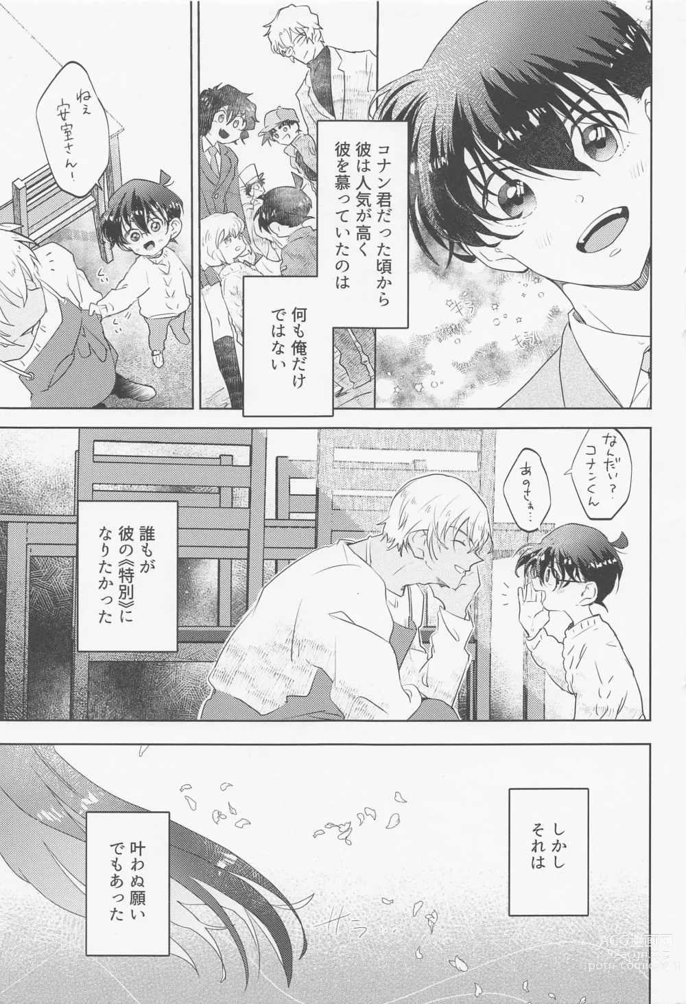 Page 4 of doujinshi Blind you by love