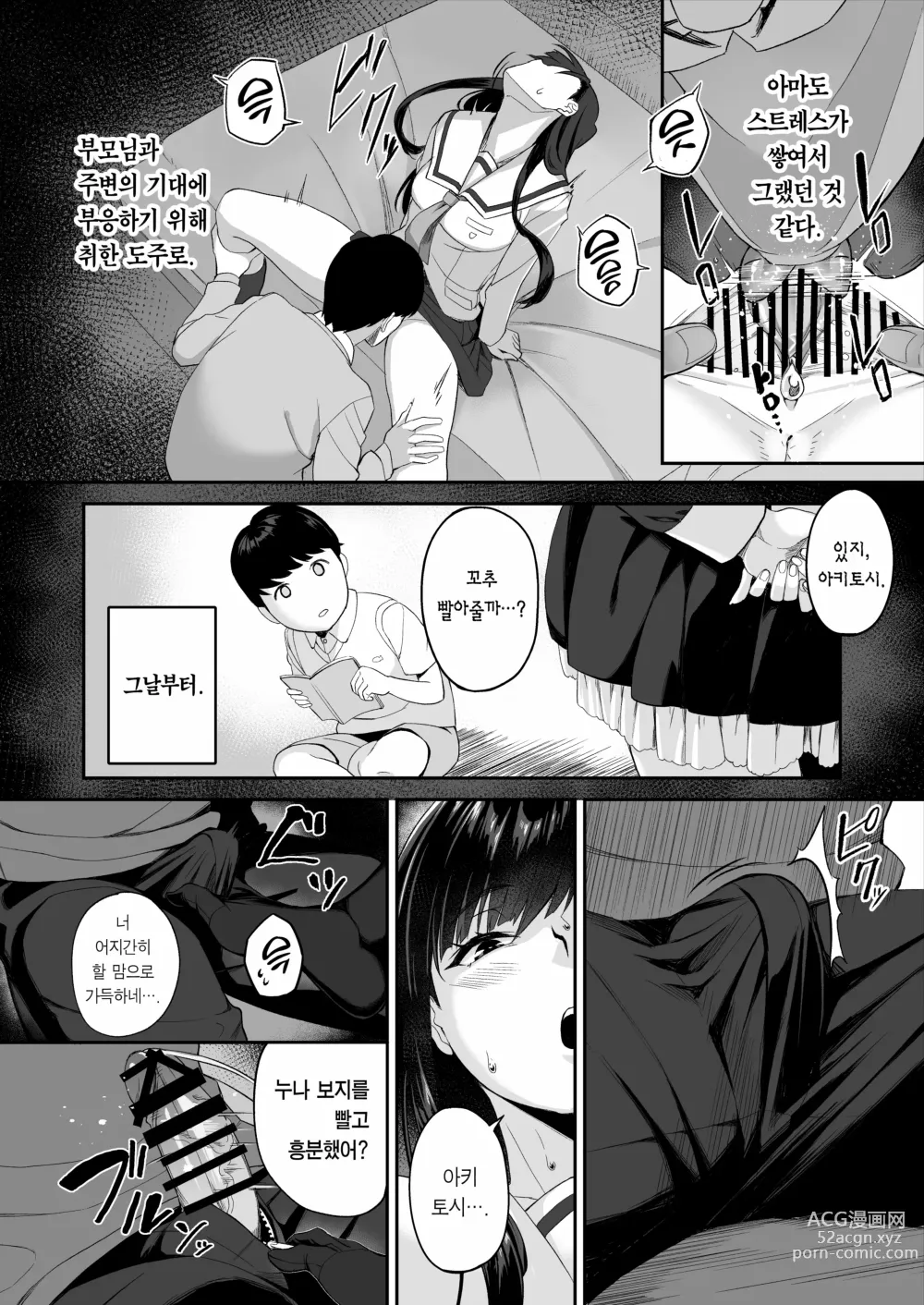 Page 19 of doujinshi 우등생 누나랑 진심으로 섹스해서 남매관계를 끝내버리는 이야기