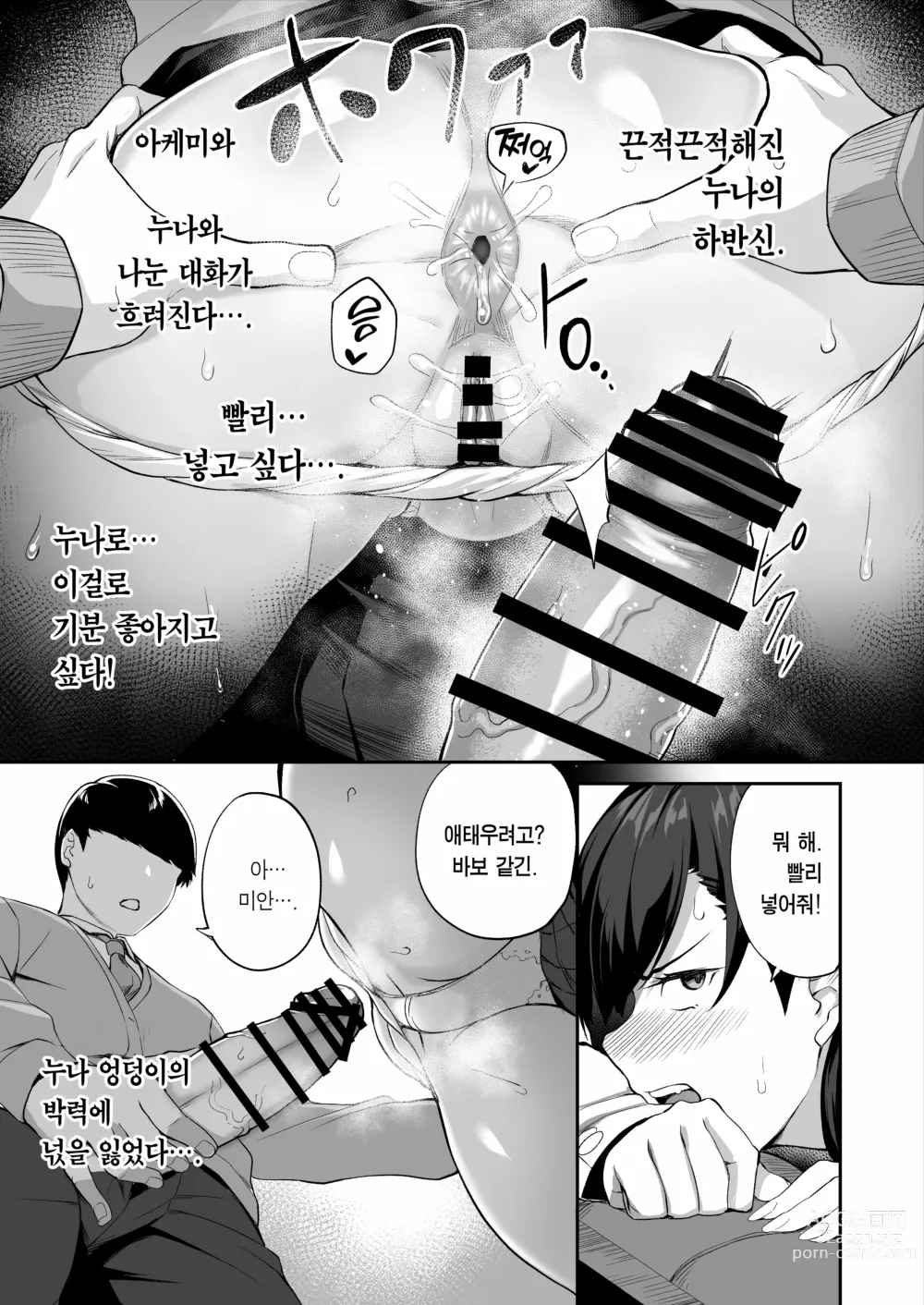 Page 46 of doujinshi 우등생 누나랑 진심으로 섹스해서 남매관계를 끝내버리는 이야기