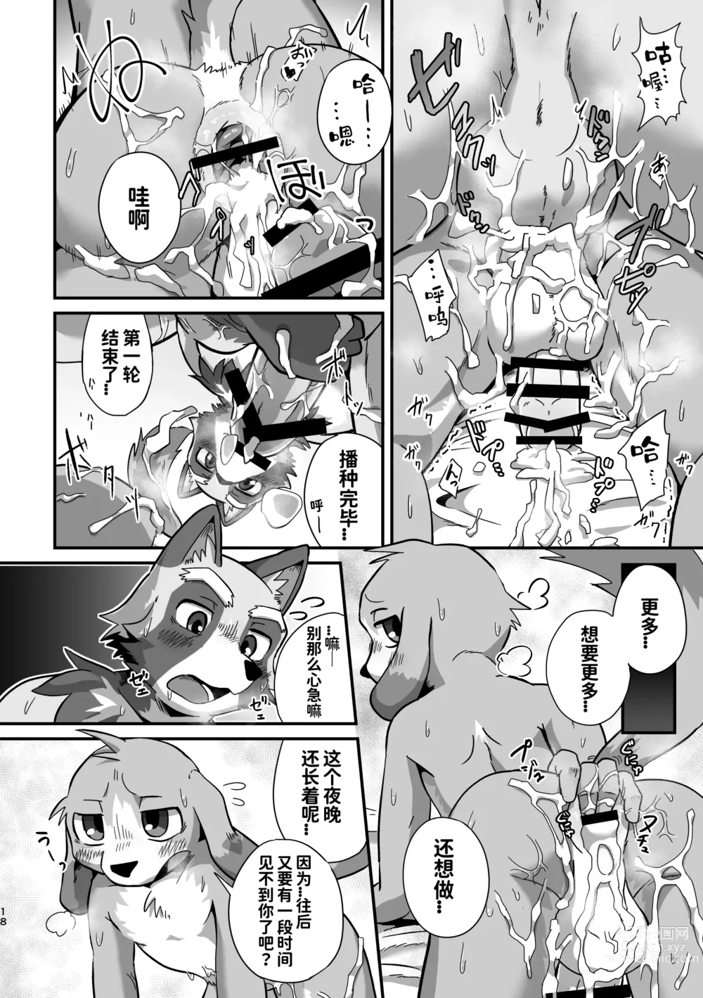 Page 17 of doujinshi 黑夜终会破晓