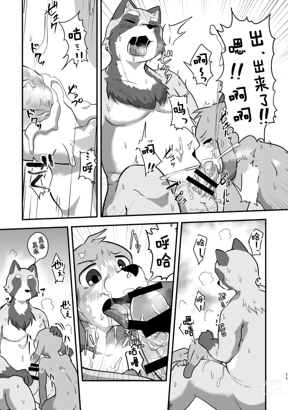 Page 10 of doujinshi 黑夜终会破晓