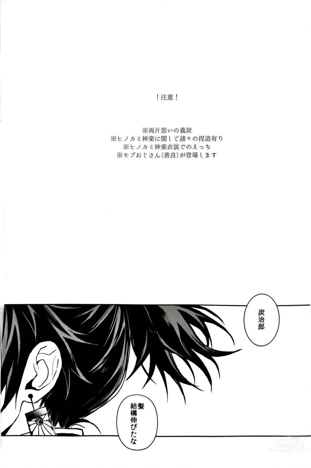 Page 2 of doujinshi Netsu o Haramu