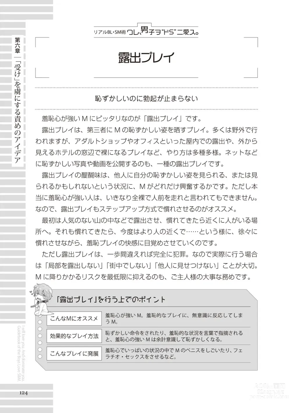Page 124 of manga Real BL SM-jutsu Ware, Danshi Do-S