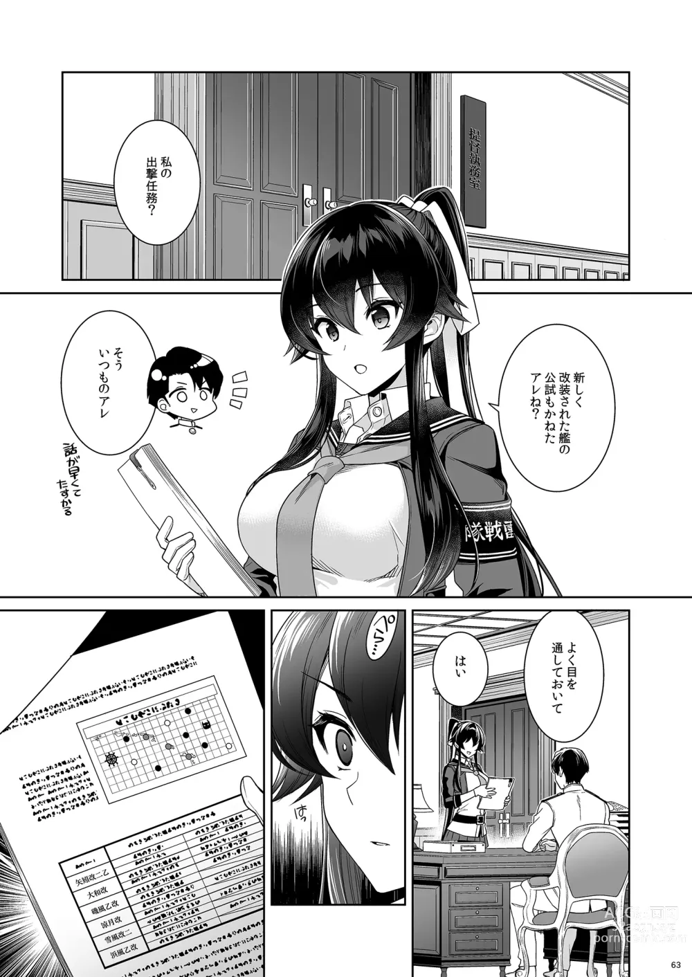 Page 63 of doujinshi Yoru Yahagi -14- Saiai no Saishinei, Kai Ni ni Naru