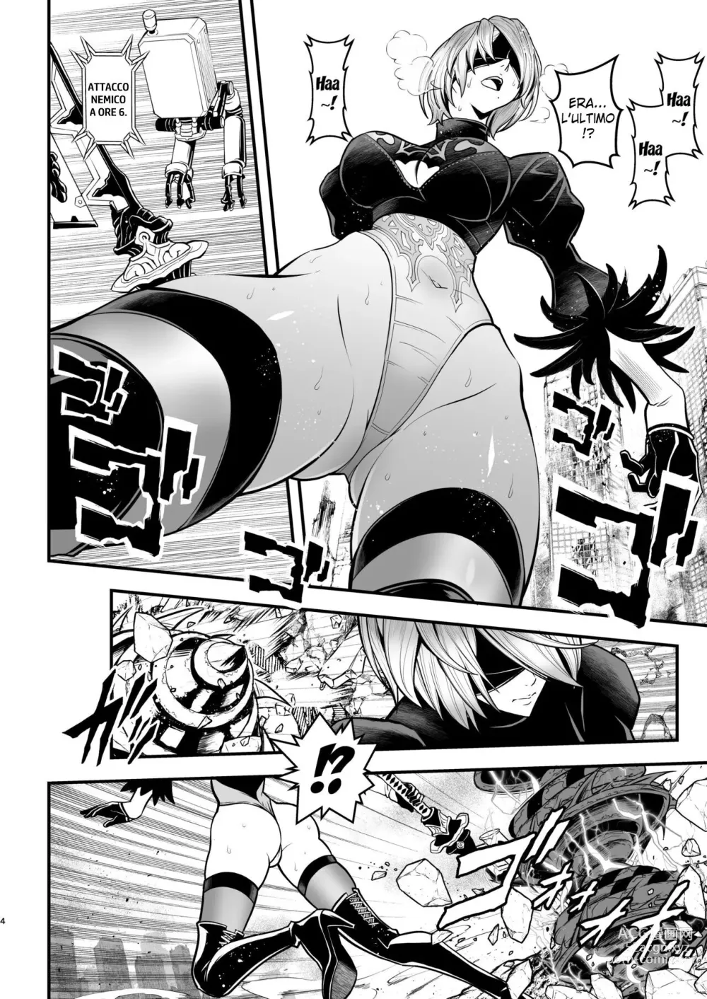 Page 3 of doujinshi Onna Senshi no Kyuusoku - Female warrior Rest