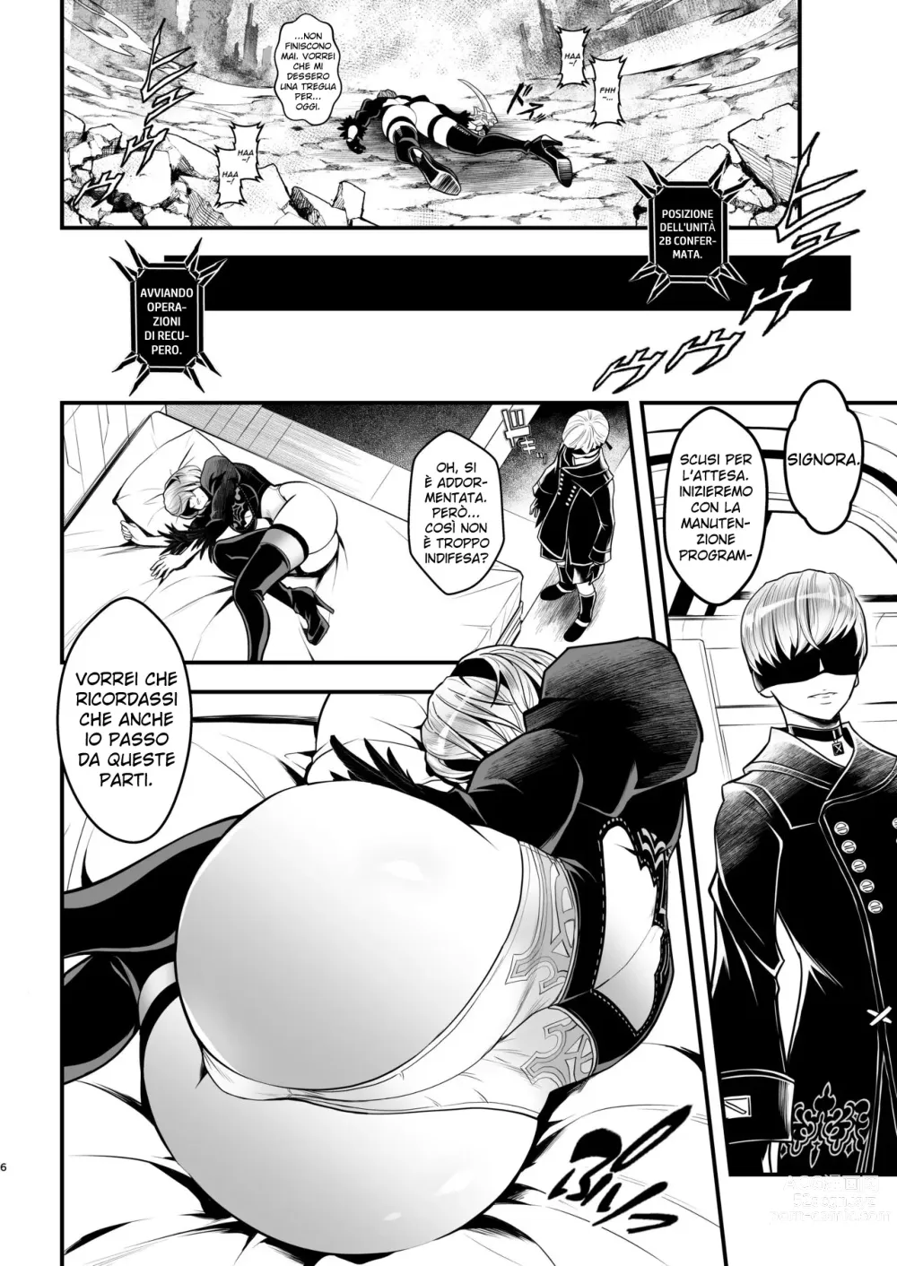 Page 5 of doujinshi Onna Senshi no Kyuusoku - Female warrior Rest