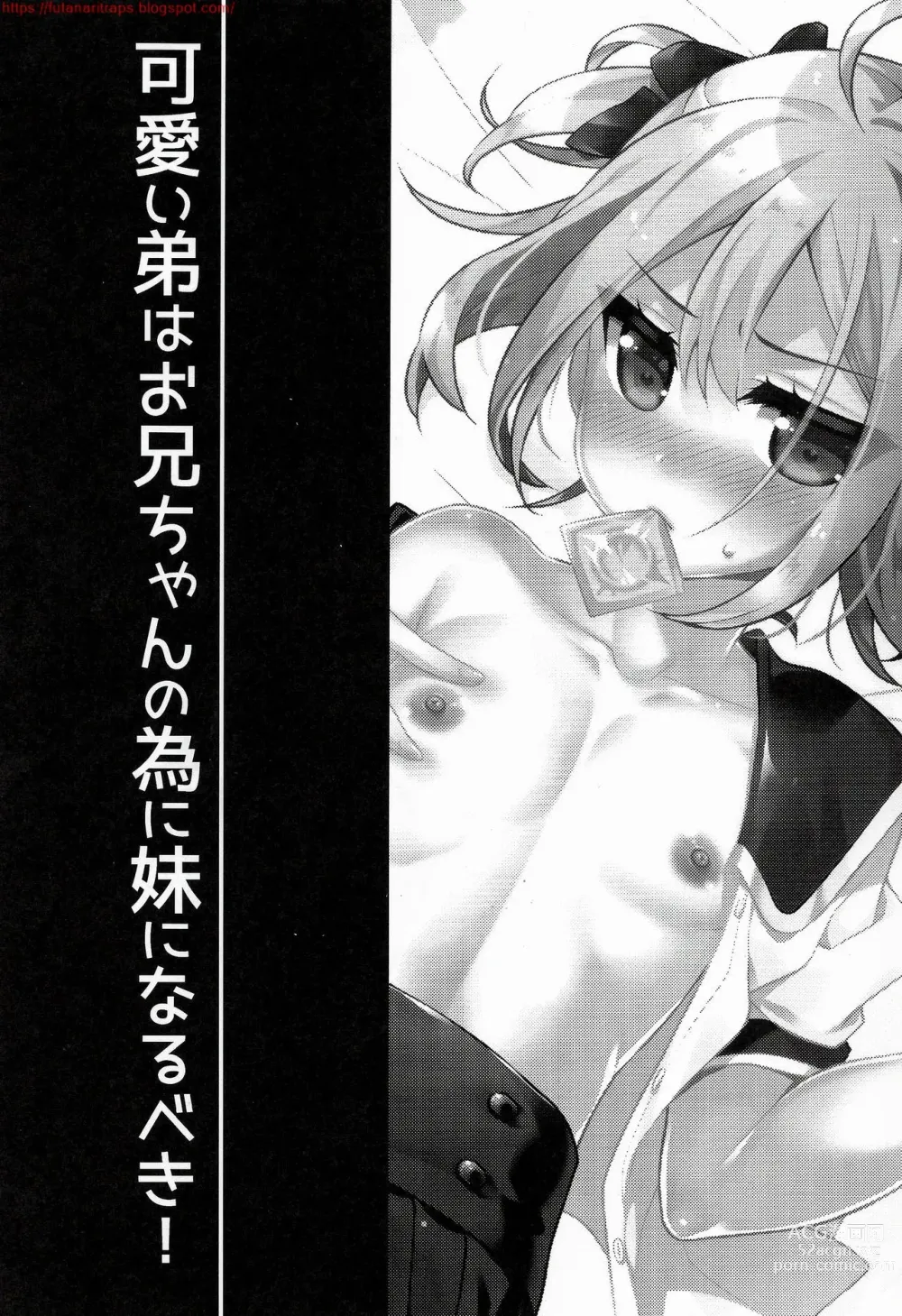 Page 2 of doujinshi Kawaii Otouto wa Onii-chan no Tame ni Imouto ni Narubeki!