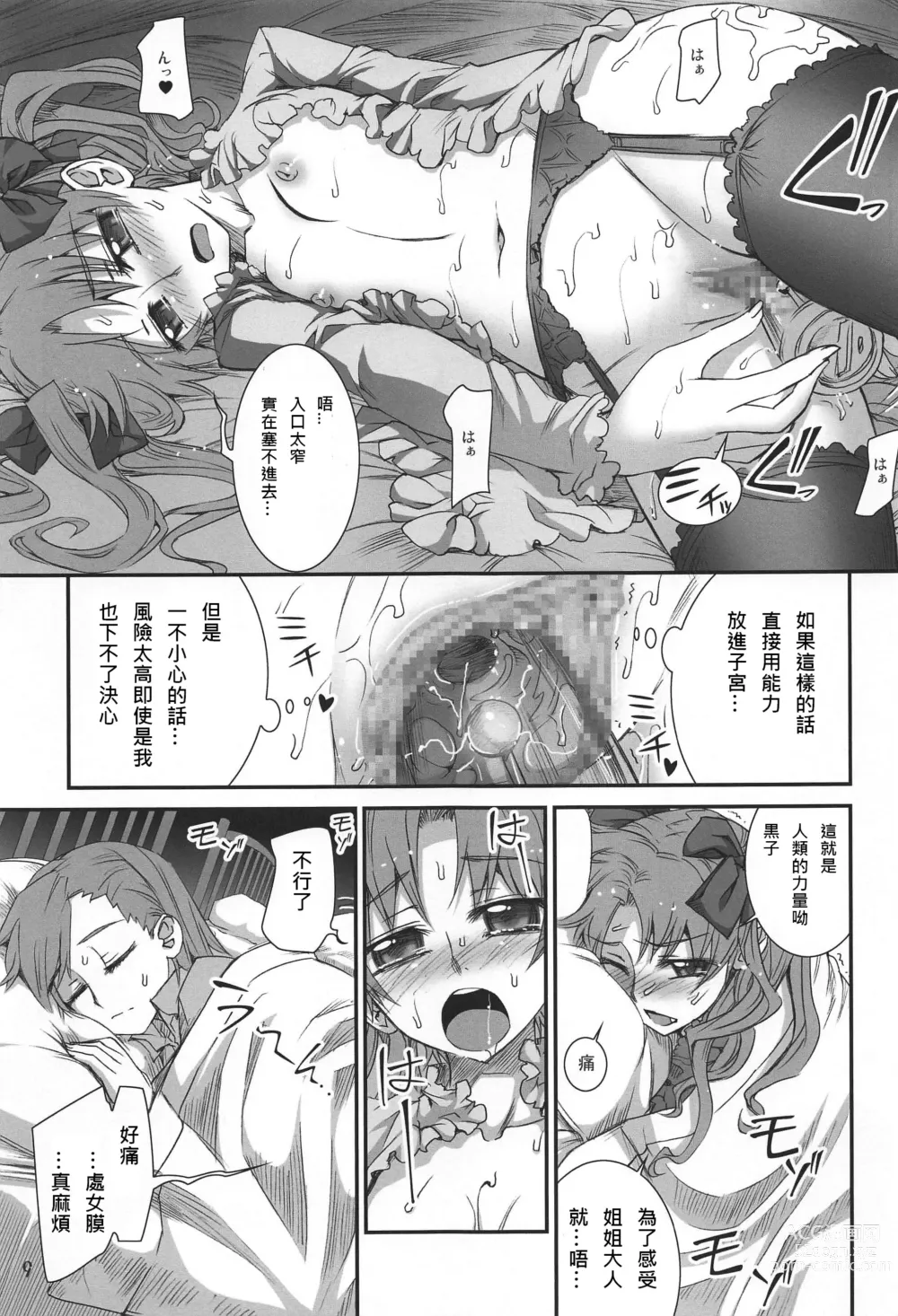 Page 8 of doujinshi Toaru Kuroko no Choudendou Pantsu