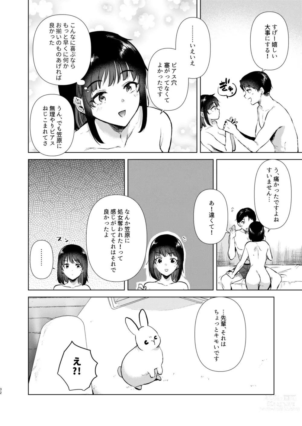 Page 32 of doujinshi Senpai, Shuumatsu Hima desu ka?