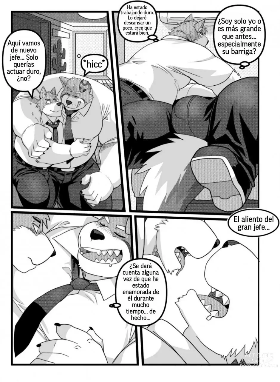 Page 3 of doujinshi My Big Boss Is Very Huge