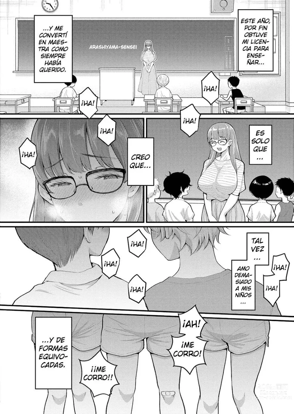 Page 51 of manga Shiori-Sensei, Colección de la enfermera nodriza