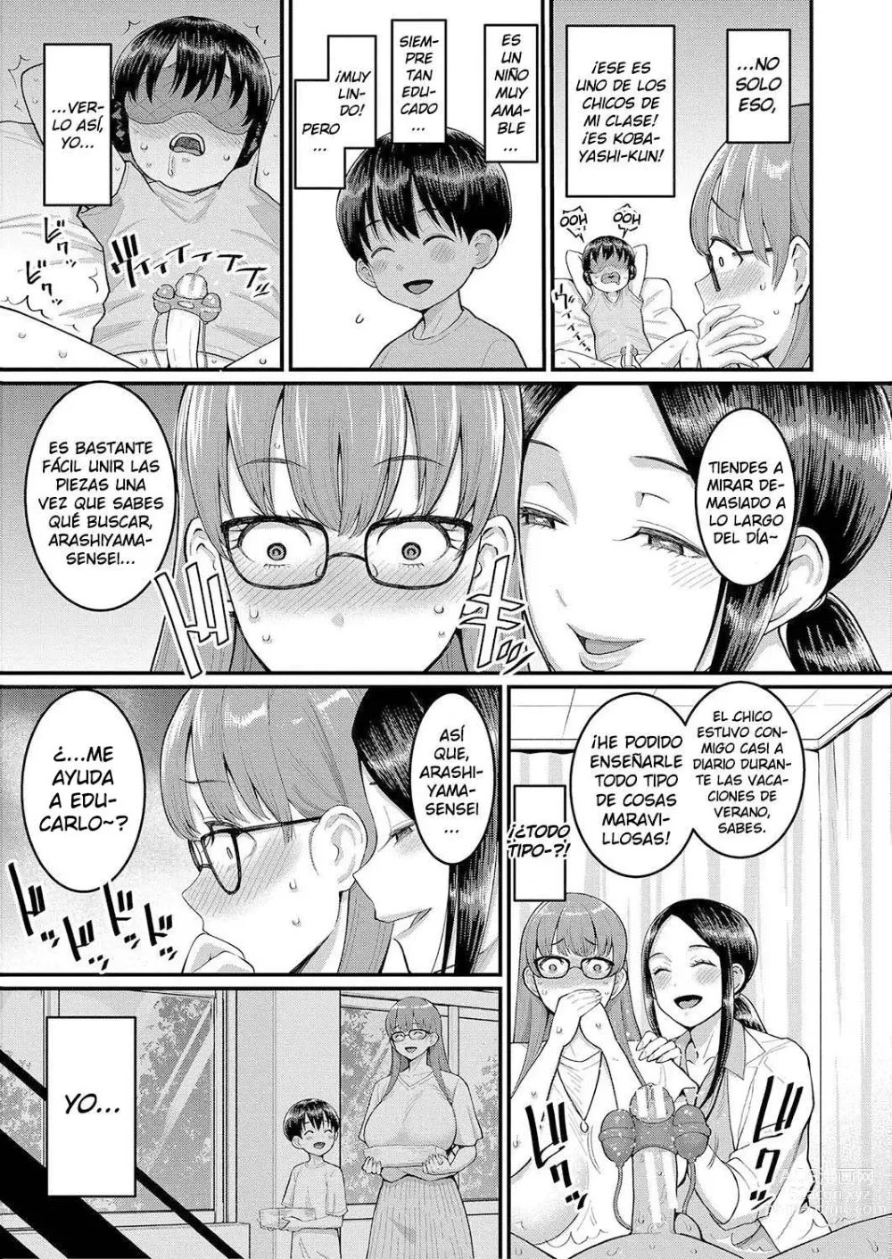 Page 56 of manga Shiori-Sensei, Colección de la enfermera nodriza