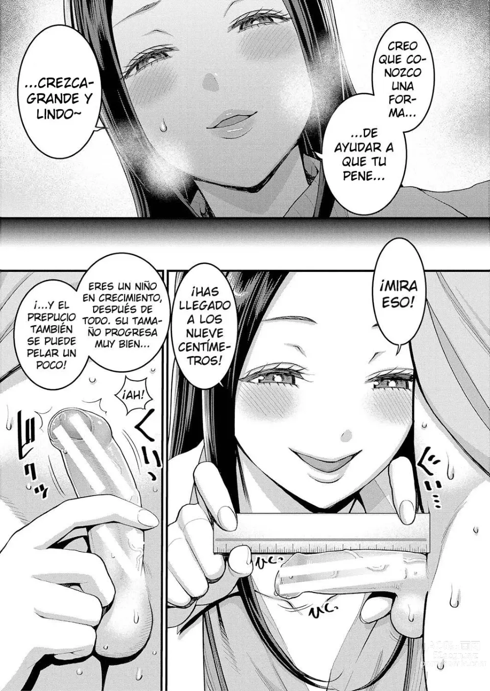 Page 8 of manga Shiori-Sensei, Colección de la enfermera nodriza