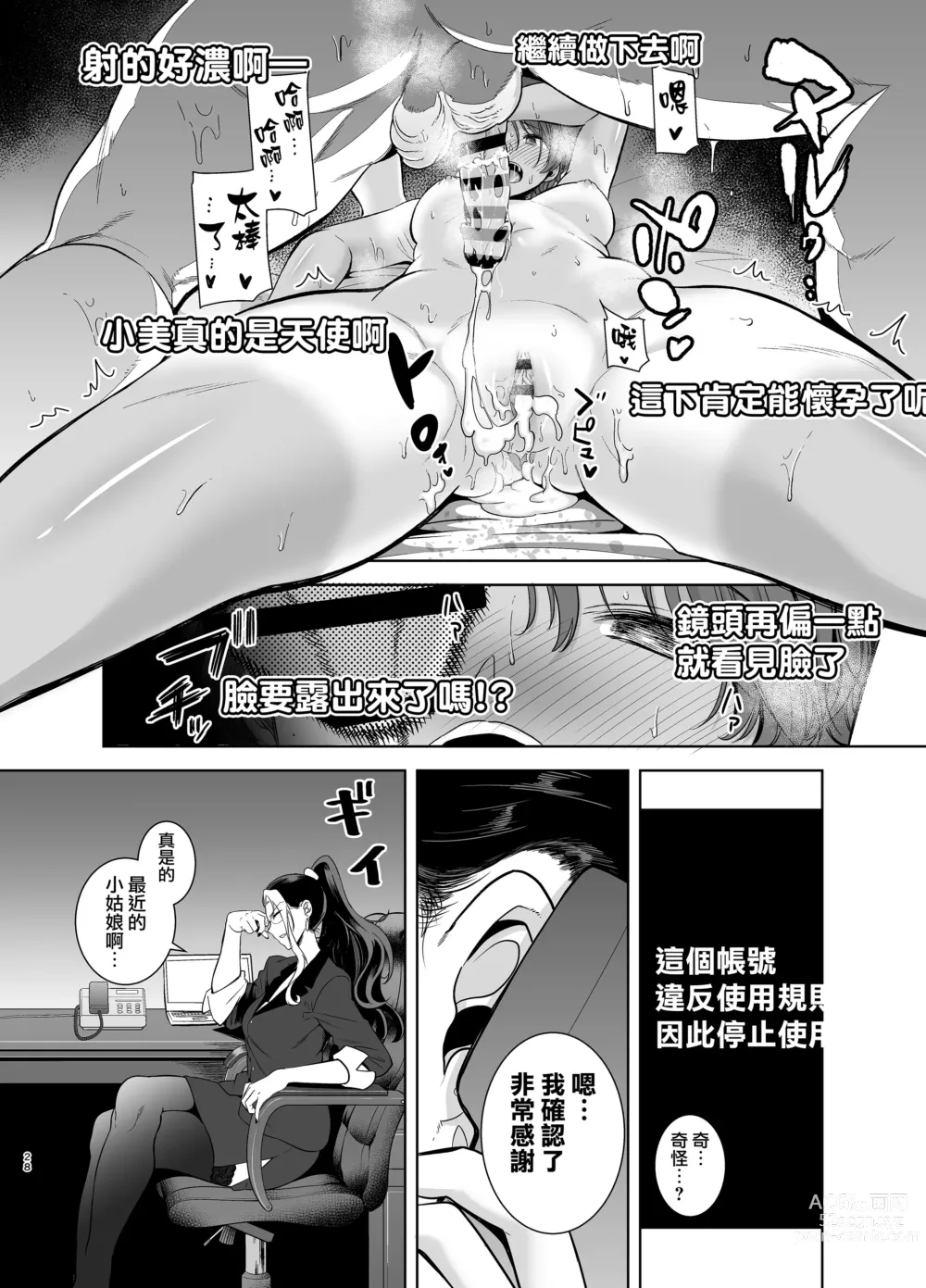 Page 28 of manga 聖華女学院高等部公認竿おじさん 2
