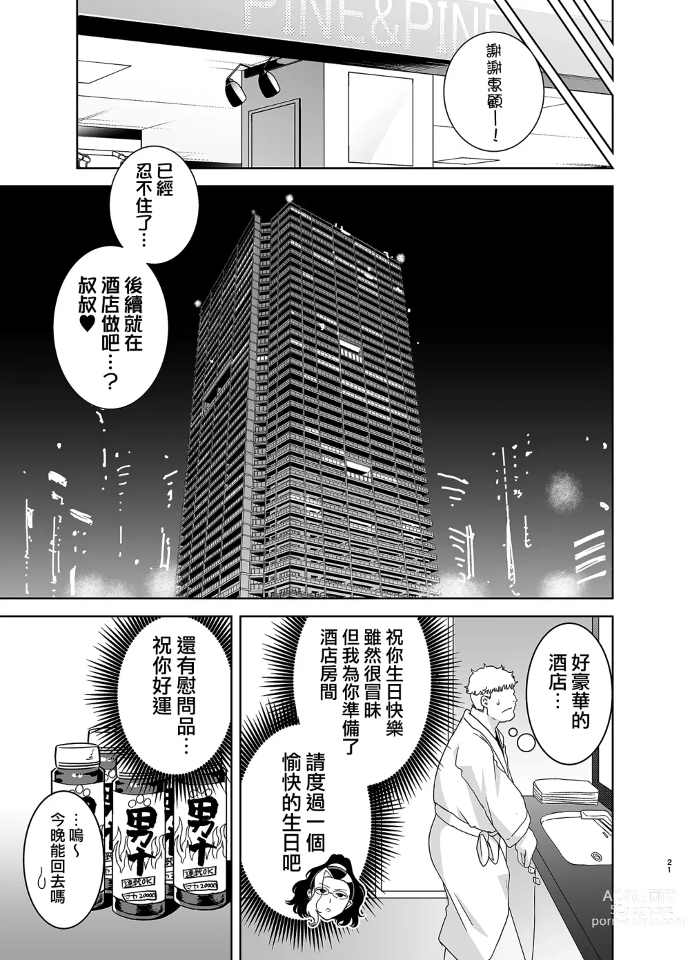 Page 20 of manga 聖華女学院高等部公認竿おじさん 3