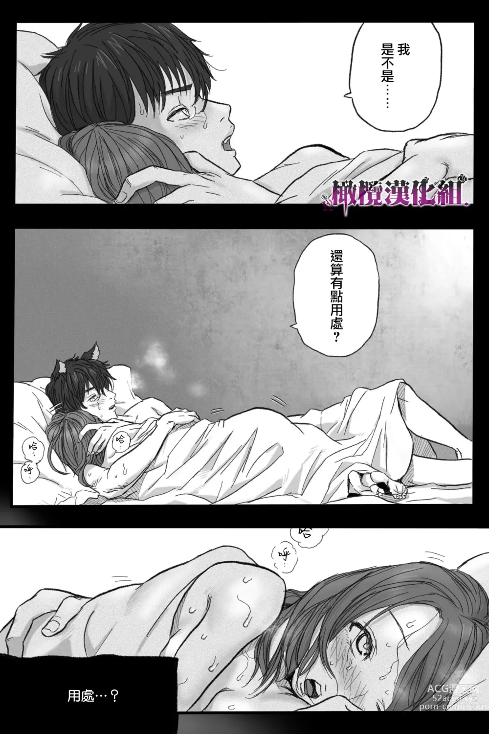 Page 38 of doujinshi 牢狱情人〜军队护士与兽人的禁断同人本本〜